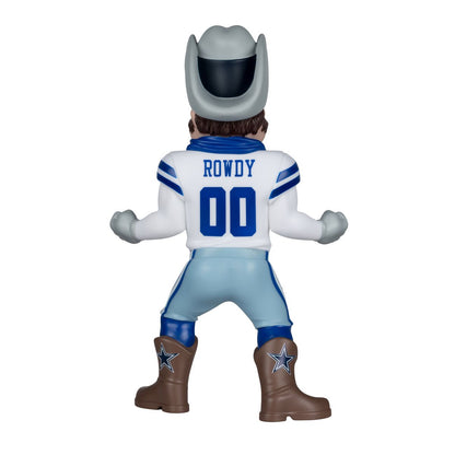 NFL SportsPicks Dallas Cowboys Rowdy Mascot 8-Inch Posed Figure - Image 5