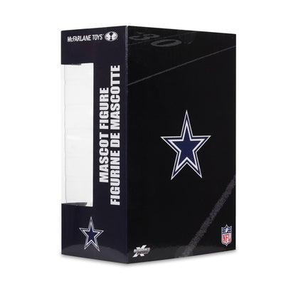 NFL SportsPicks Dallas Cowboys Rowdy Mascot 8-Inch Posed Figure - Image 9