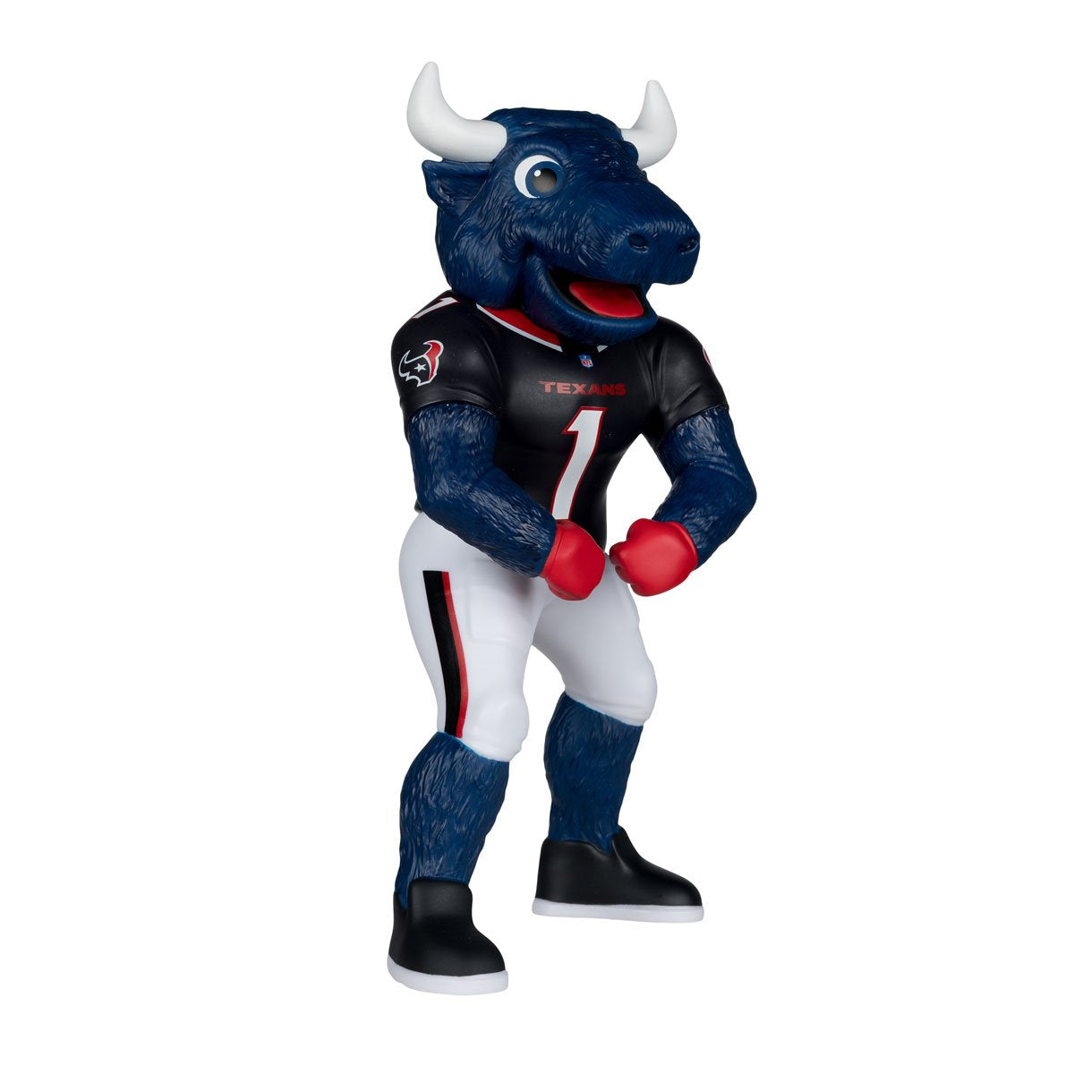 NFL SportsPicks Houston Texans Toro Mascot 8-Inch Posed Figure - Image 3