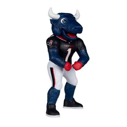 NFL SportsPicks Houston Texans Toro Mascot 8-Inch Posed Figure - Image 3