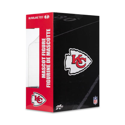 NFL SportsPicks Kansas City Chiefs K. C. Wolf Mascot 8-Inch Posed Figure - Image 9