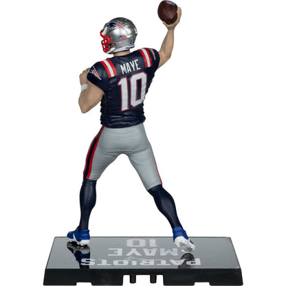 NFL SportsPicks New England Patriots Drake Maye 7-Inch Posed Figure - Image 4