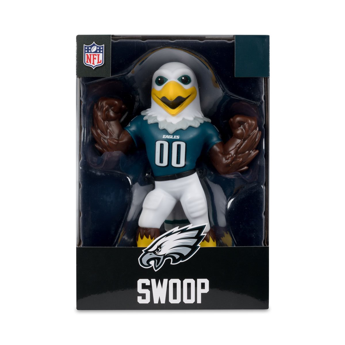 NFL SportsPicks Philadelphia Eagles Swoop Mascot 8-Inch Posed Figure - Image 7