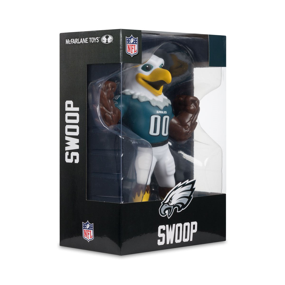 NFL SportsPicks Philadelphia Eagles Swoop Mascot 8-Inch Posed Figure - Image 8