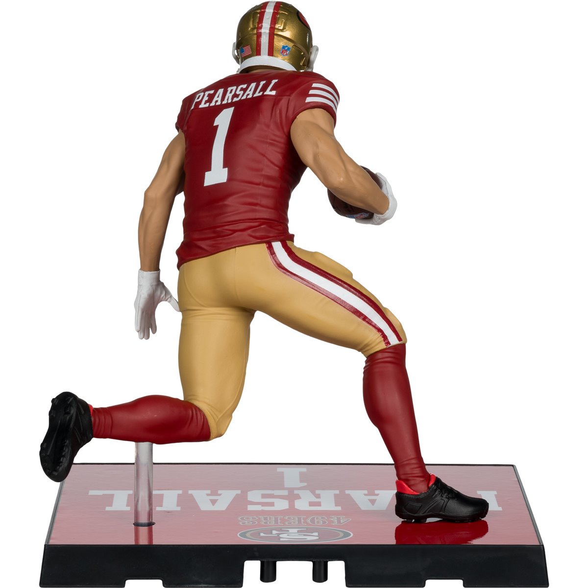 NFL SportsPicks San Francisco 49ers Ricky Pearsall 7-Inch Posed Figure - Image 4