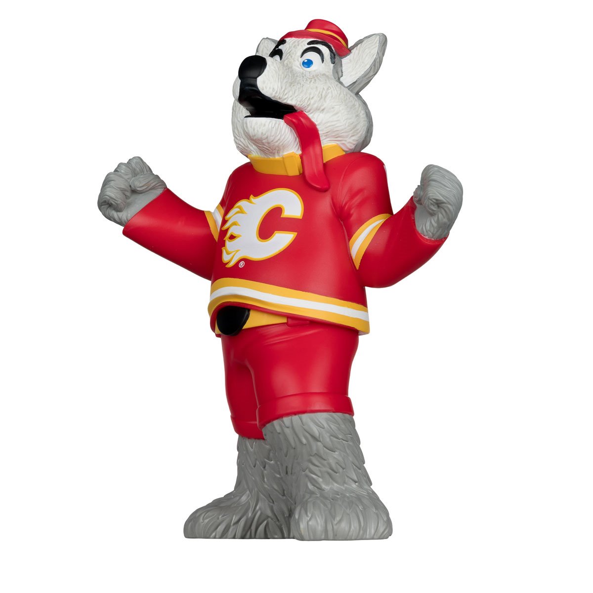 NHL Calgary Flames Harvey the Hound Version 2 Mascot Posed Figure - Image 4