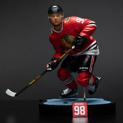 NHL Chicago Blackhawks Connor Bedard 1:6 Scale Resin Statue - Image 3