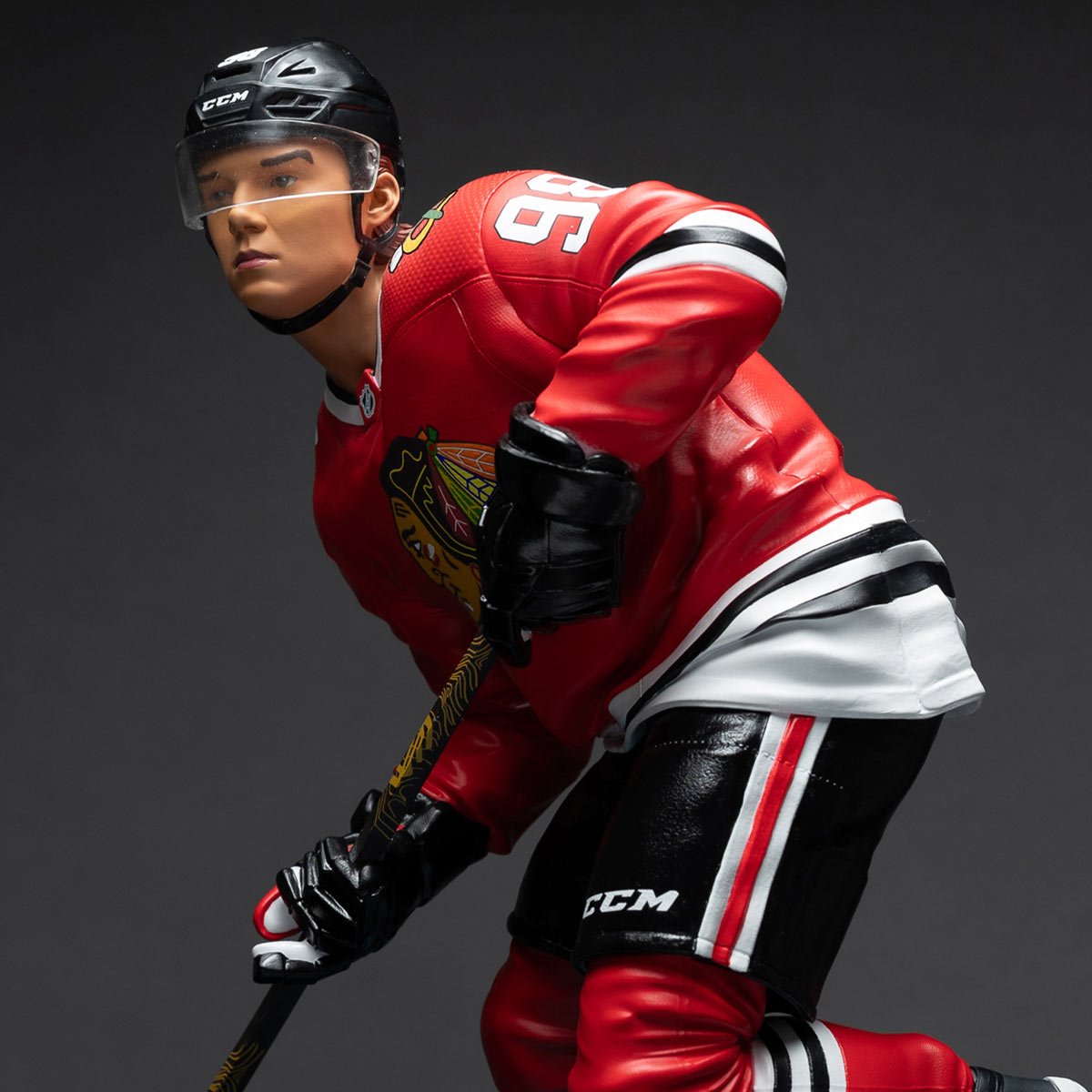 NHL Chicago Blackhawks Connor Bedard 1:6 Scale Resin Statue - Image 6