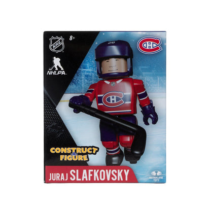 NHL Construct-a-Figure Series 2 Montreal Canadiens Juraj Slafkovsky Mini-Figure - Image 2