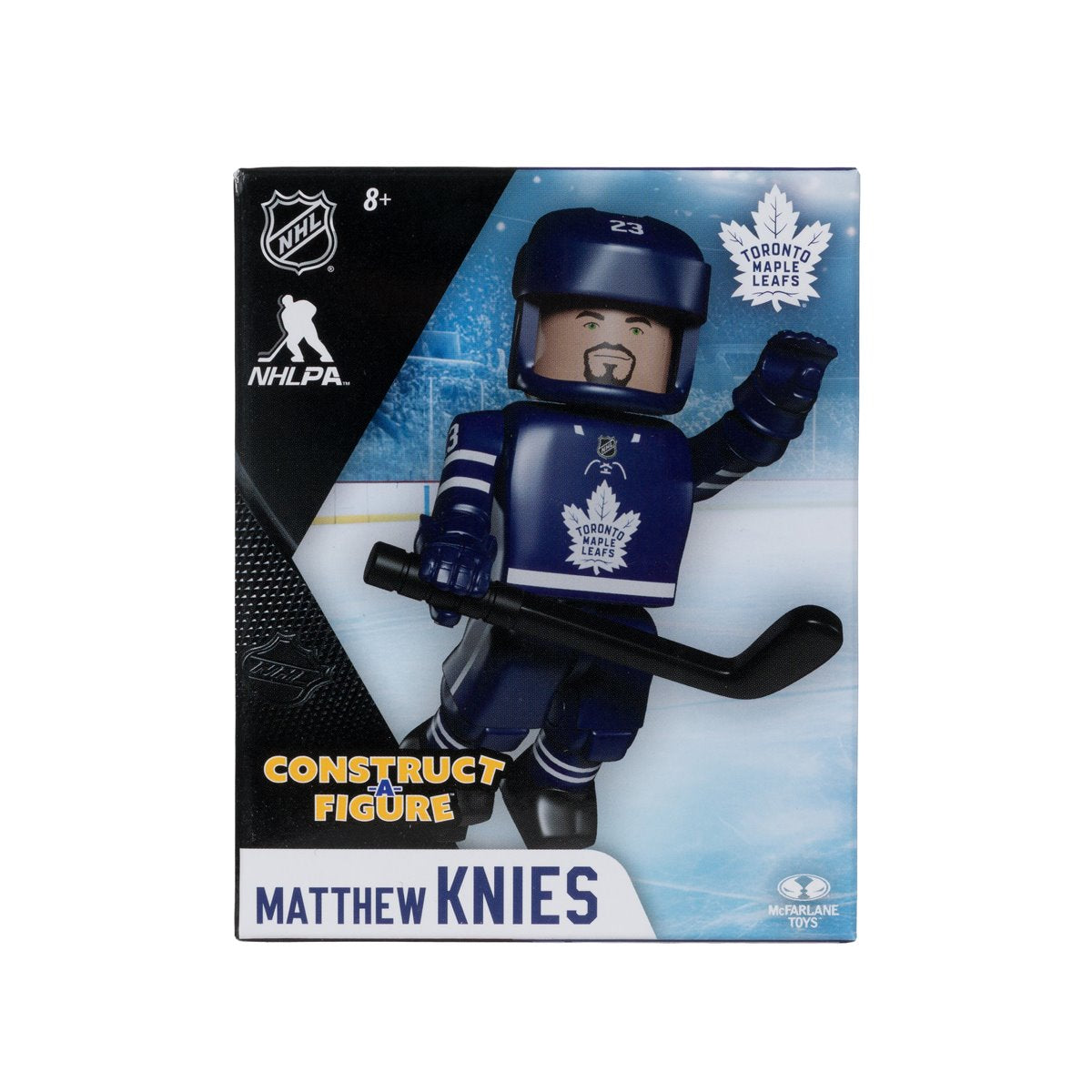 NHL Construct-a-Figure Series 2 Toronto Maple Leafs Matthew Knies Mini-Figure - Image 2