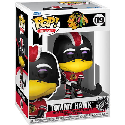 NHL Mascots Blackhawks Tommy Hawk Funko Pop! Vinyl Figure #09 - Image 3