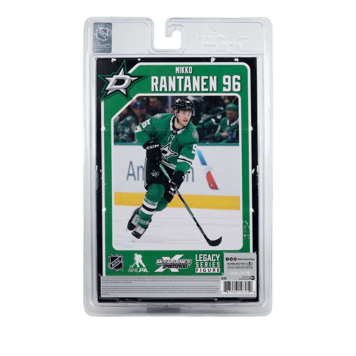 NHL McFarlane's SportsPicks Dallas Stars Retro Mikko Rantanen 7-Inch Scale Posed Figure - Image 2