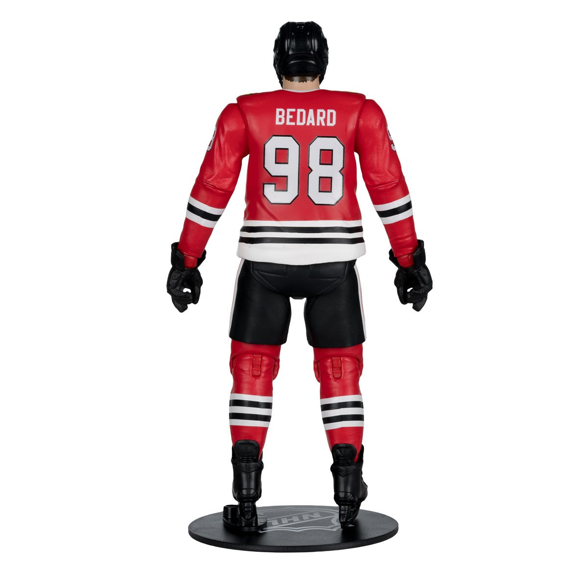 NHL McFarlanes SportsPicks Chicago Blackhawks Connor Bedard 6-Inch Scale Articulated Action Figure - Image 4