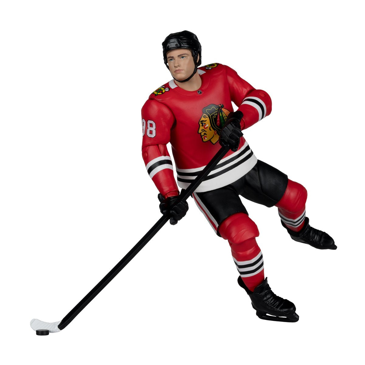 NHL McFarlanes SportsPicks Chicago Blackhawks Connor Bedard 6-Inch Scale Articulated Action Figure - Image 9