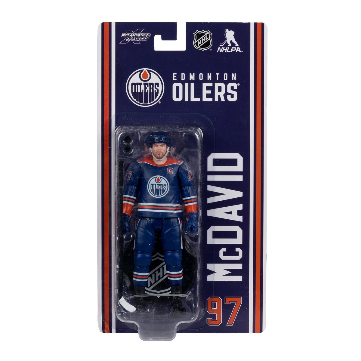 NHL McFarlanes SportsPicks Edmonton Oilers Connor McDavid 6-Inch Scale Articulated Action Figure - Image 3