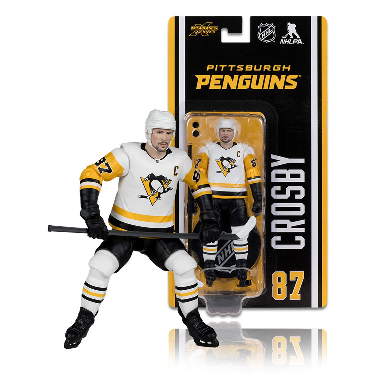 NHL McFarlanes SportsPicks Pittsburgh Penguins Sidney Crosby 6-Inch Scale Articulated Action Figure - Image 7