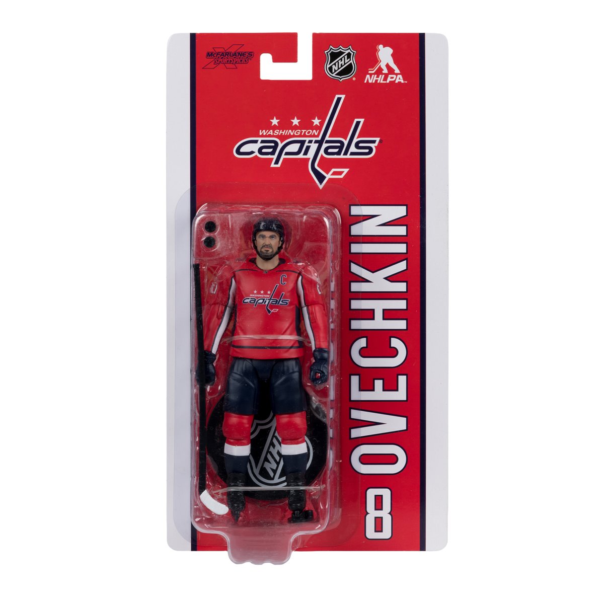 NHL McFarlanes SportsPicks Washington Capitals Alex Ovechkin 6-Inch Scale Articulated Action Figure - Image 3