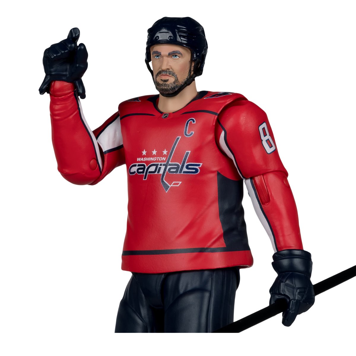 NHL McFarlanes SportsPicks Washington Capitals Alex Ovechkin 6-Inch Scale Articulated Action Figure - Image 7