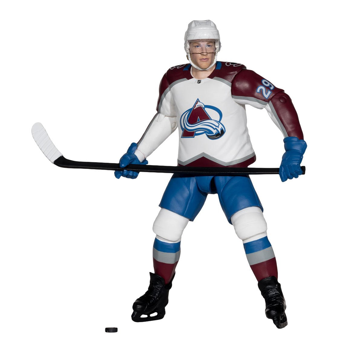 NHL McFarlanes SportsPicks Wave 2 Colorado Avalanche Nathan MacKinnon 6-Inch Scale Articulated Action Figure - Image 2
