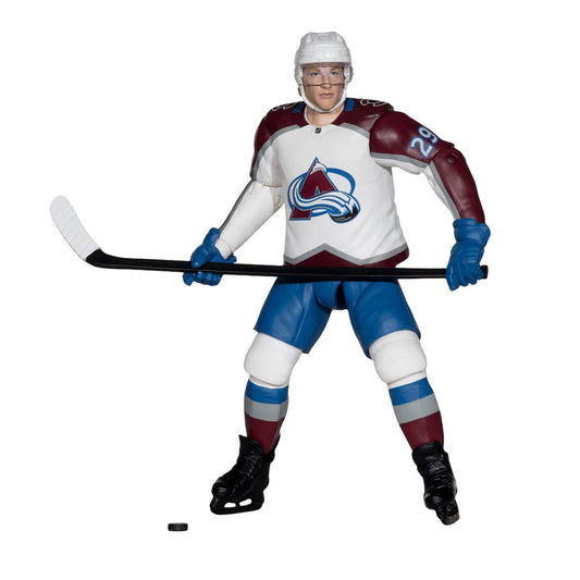 NHL McFarlanes SportsPicks Wave 2 Colorado Avalanche Nathan MacKinnon 6-Inch Scale Articulated Action Figure - Image 2