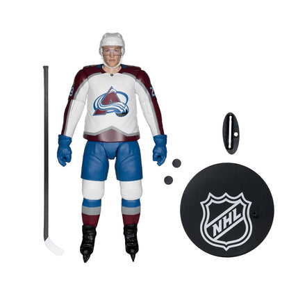 NHL McFarlanes SportsPicks Wave 2 Colorado Avalanche Nathan MacKinnon 6-Inch Scale Articulated Action Figure - Image 3