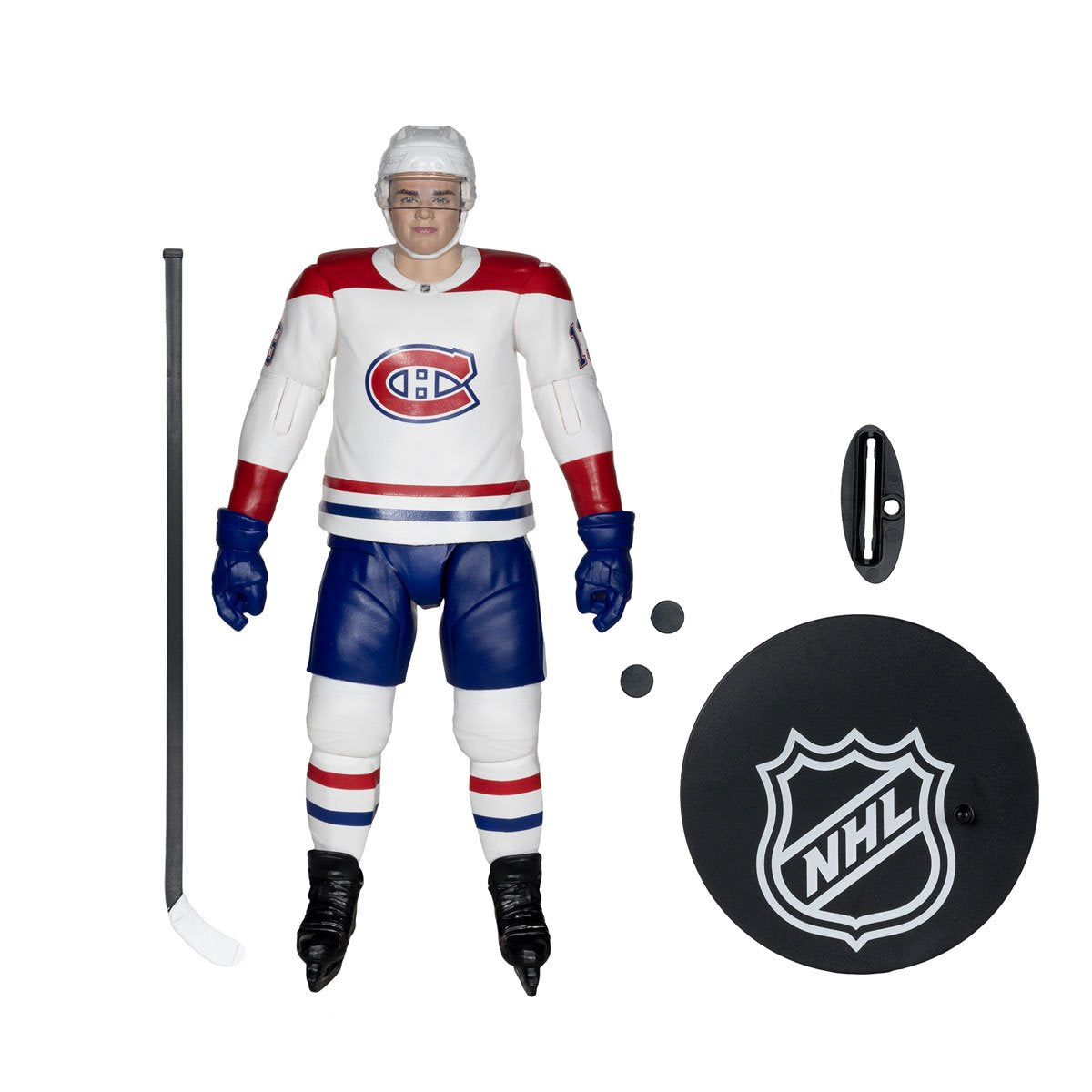 NHL McFarlanes SportsPicks Wave 2 Montreal Canadiens Cole Caufield 6-Inch Scale Articulated Action Figure - Image 3