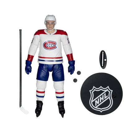 NHL McFarlanes SportsPicks Wave 2 Montreal Canadiens Cole Caufield 6-Inch Scale Articulated Action Figure - Image 3