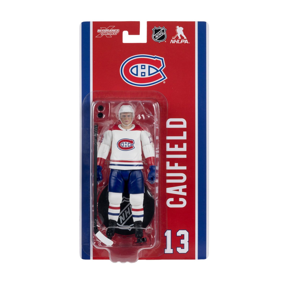 NHL McFarlanes SportsPicks Wave 2 Montreal Canadiens Cole Caufield 6-Inch Scale Articulated Action Figure - Image 7