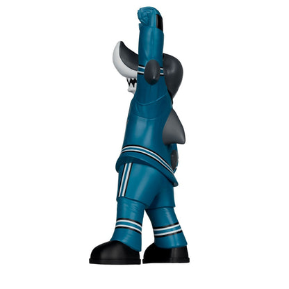 NHL San Jose Sharks S.J. Sharkie Mascot Posed Figure - Image 4