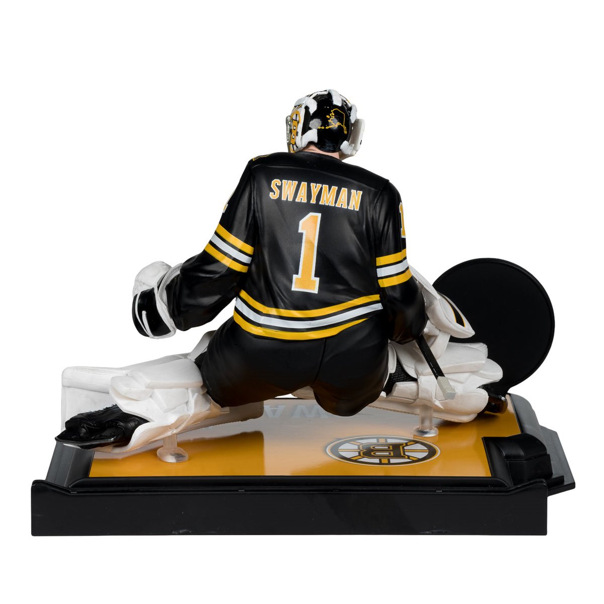 NHL SportsPicks Boston Bruins Jeremy Swayman 7-Inch Posed Figure - Image 3