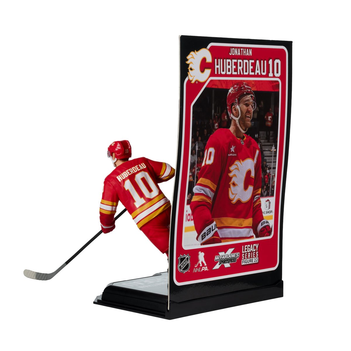 NHL SportsPicks Calgary Flames Jonathan Huberdeau 7-Inch Posed Figure - Image 6
