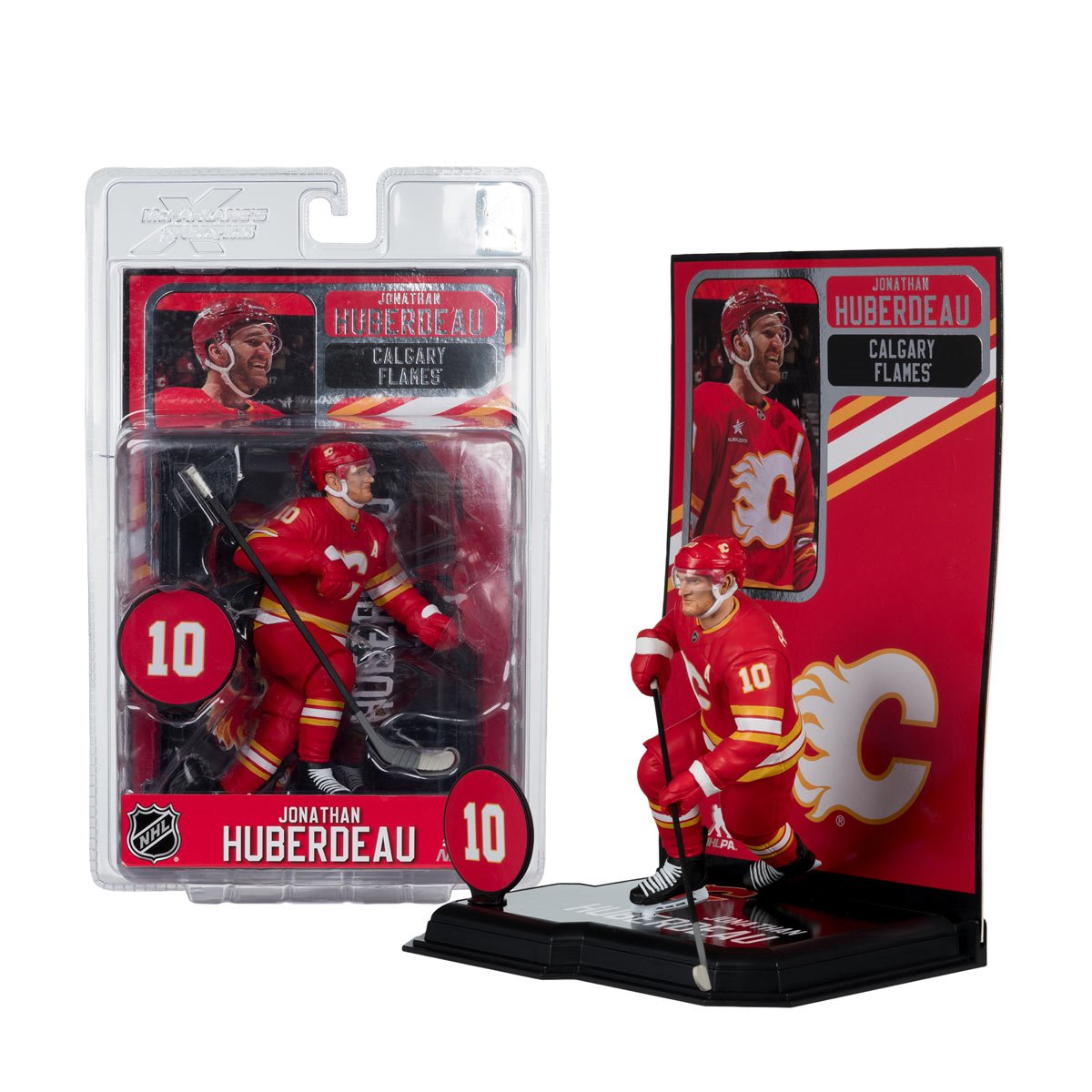 NHL SportsPicks Calgary Flames Jonathan Huberdeau 7-Inch Posed Figure - Image 7