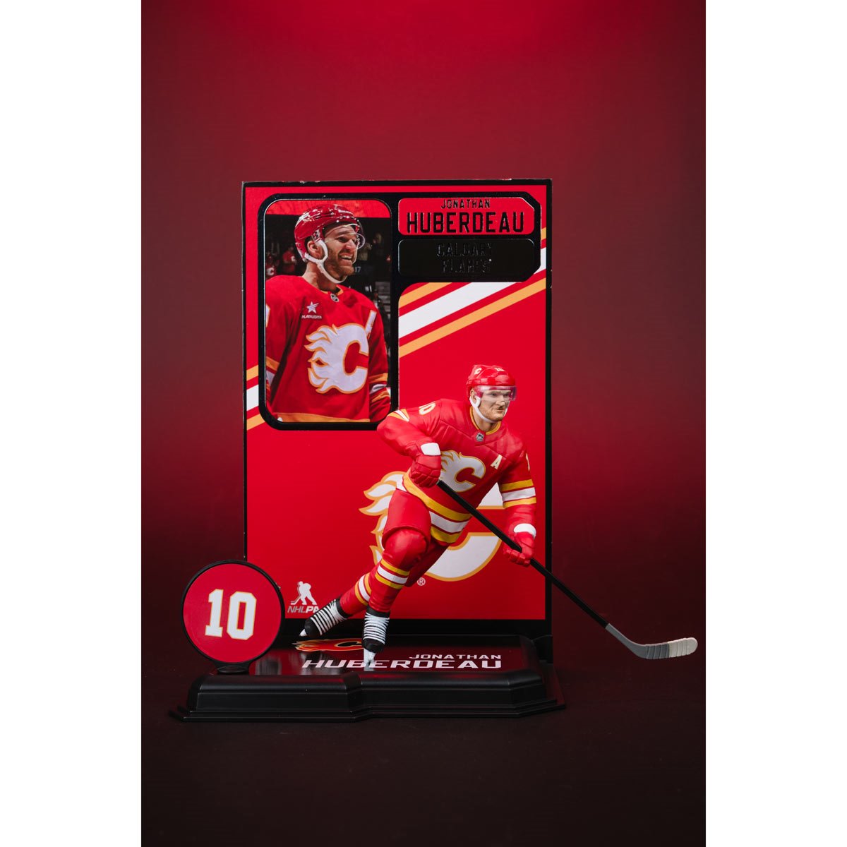 NHL SportsPicks Calgary Flames Jonathan Huberdeau 7-Inch Posed Figure - Image 10