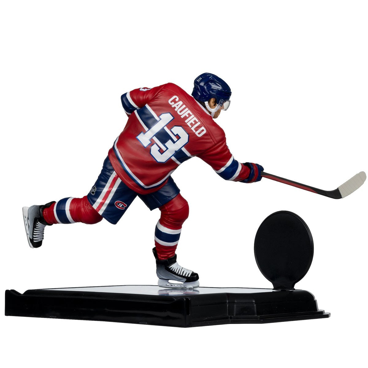 NHL SportsPicks Montreal Canadiens Cole Caufield Alternate Jersey 7-Inch Posed Figure - Image 3