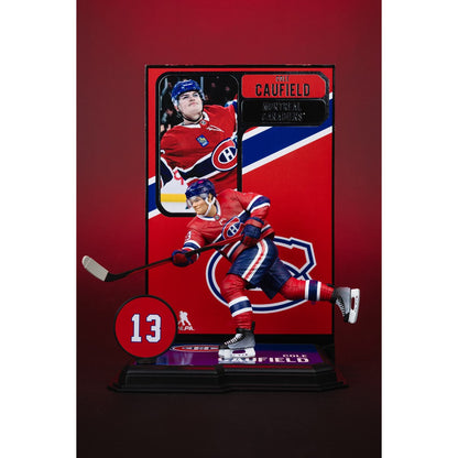 NHL SportsPicks Montreal Canadiens Cole Caufield Alternate Jersey 7-Inch Posed Figure - Image 10