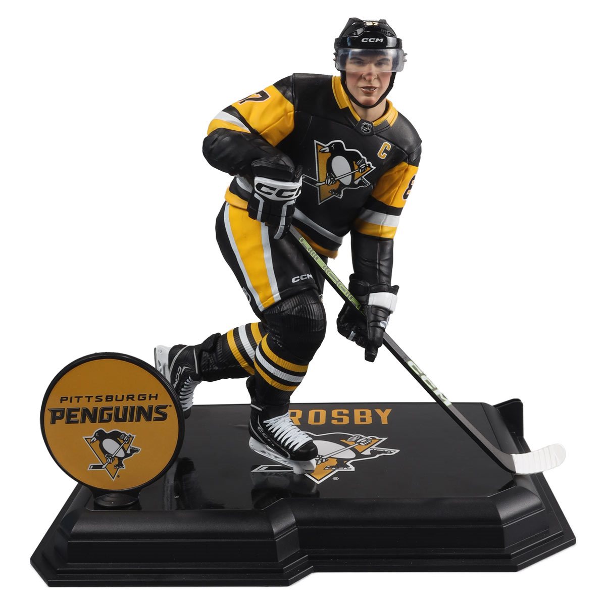NHL SportsPicks Pittsburgh Penguins Sidney Crosby 7-Inch Scale Posed Figure - Image 7