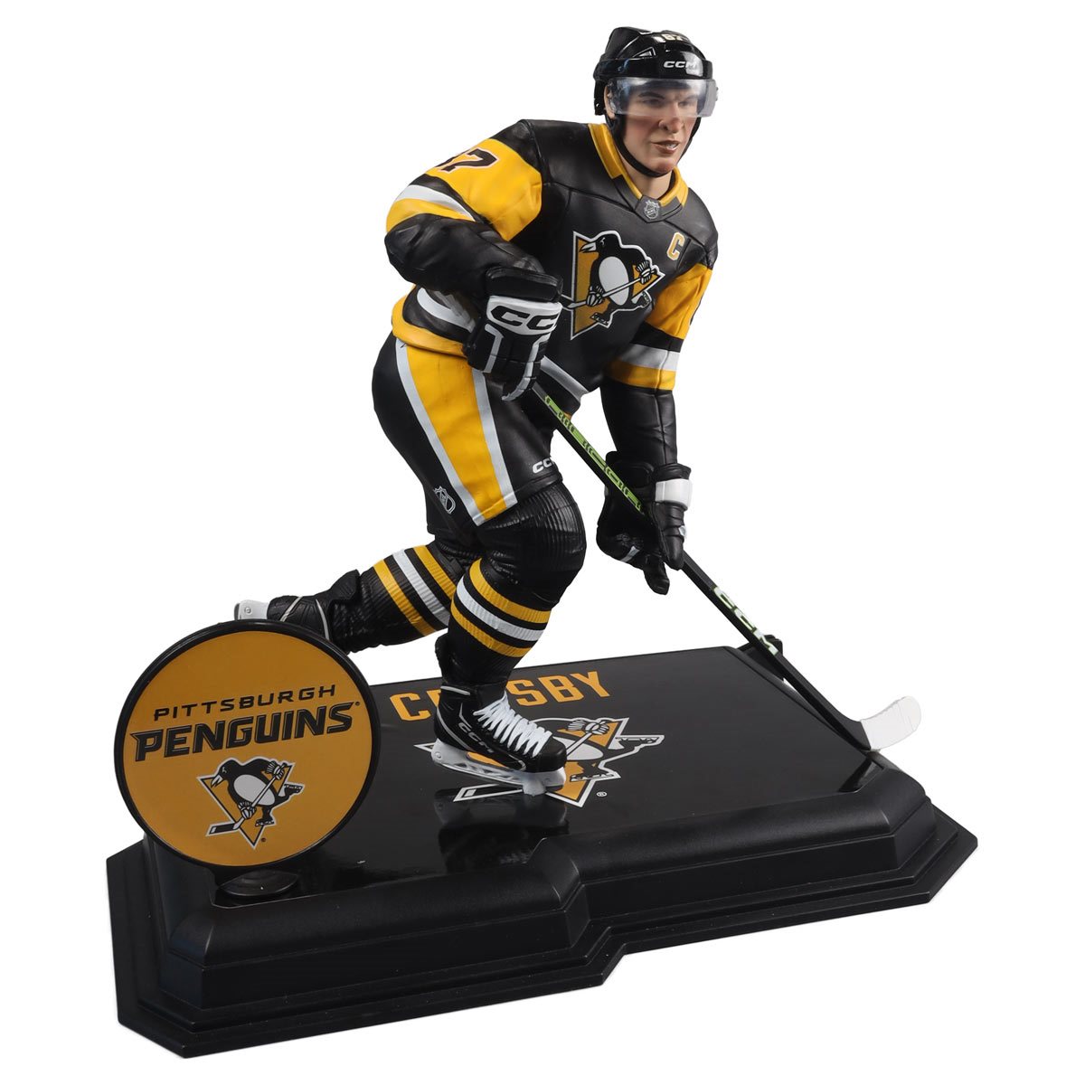 NHL SportsPicks Pittsburgh Penguins Sidney Crosby 7-Inch Scale Posed Figure - Image 8