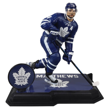NHL SportsPicks Toronto Maple Leafs Auston Matthews 7-Inch Posed Figure - Image 2