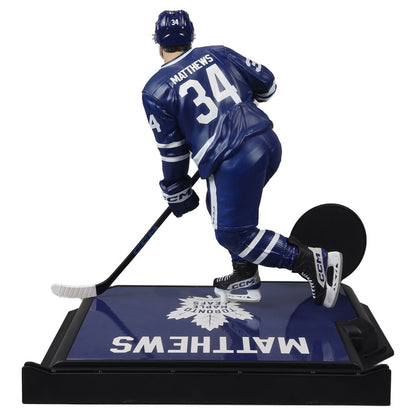 NHL SportsPicks Toronto Maple Leafs Auston Matthews 7-Inch Posed Figure - Image 3