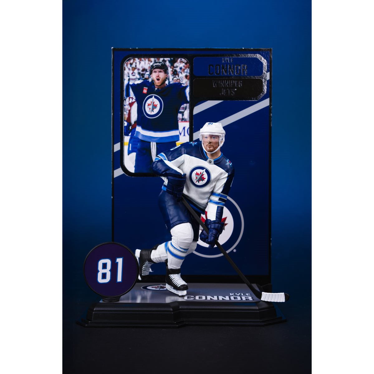 NHL SportsPicks Winnipeg Jets Kyle Connor 7-Inch Posed Figure - Image 10