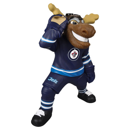 NHL Winnipeg Jets Mick E. Moose Mascot Posed Figure - Image 3