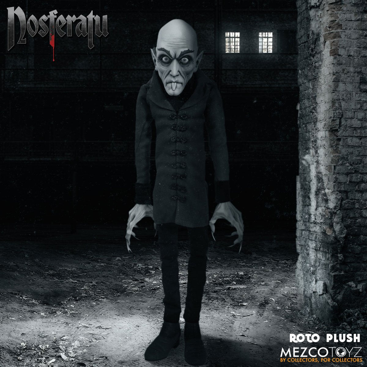 Nosferatu Mezco Designer Series 18-Inch Roto Plush Doll - Image 5