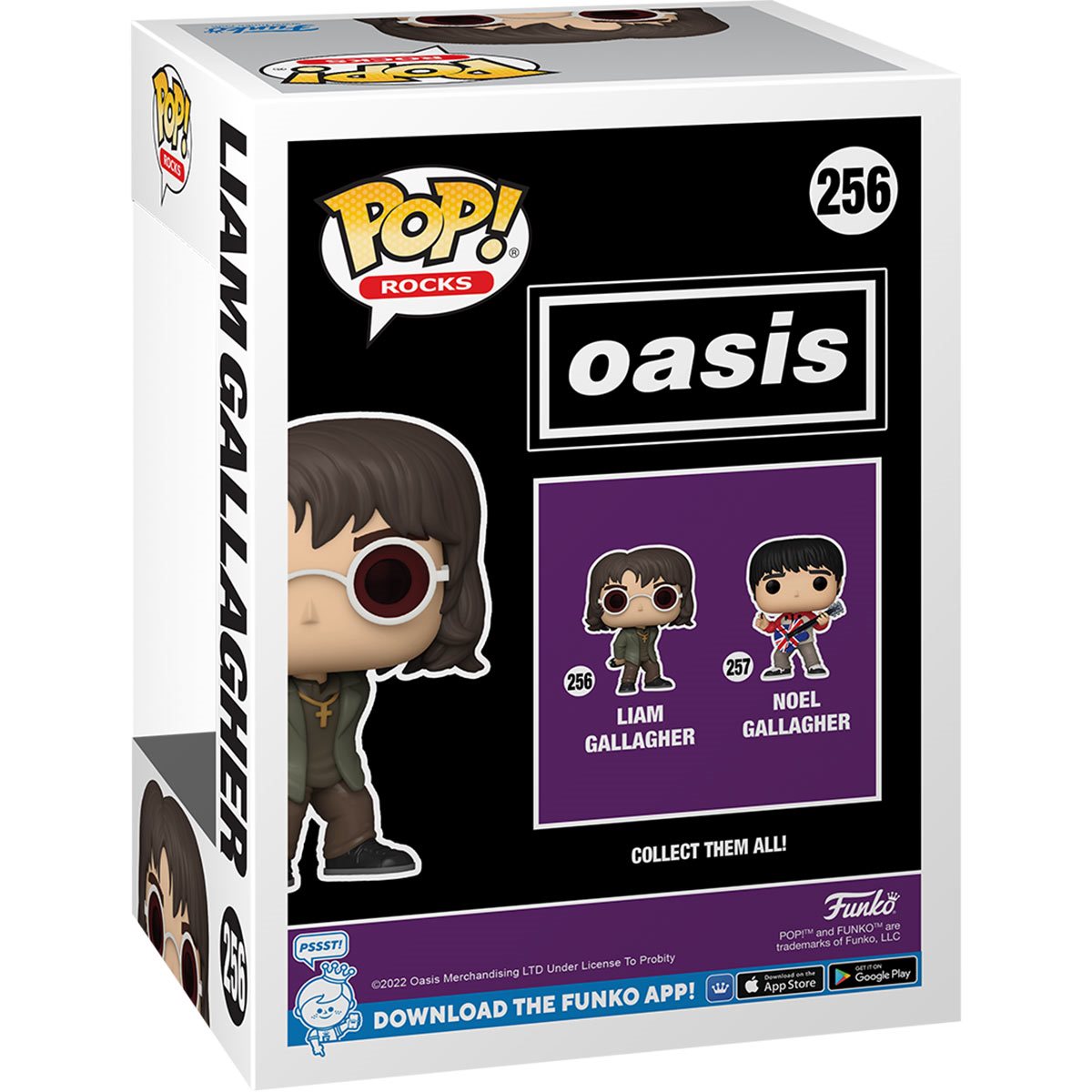 Oasis Liam Gallagher Funko Pop! Vinyl Figure #256 - Image 3