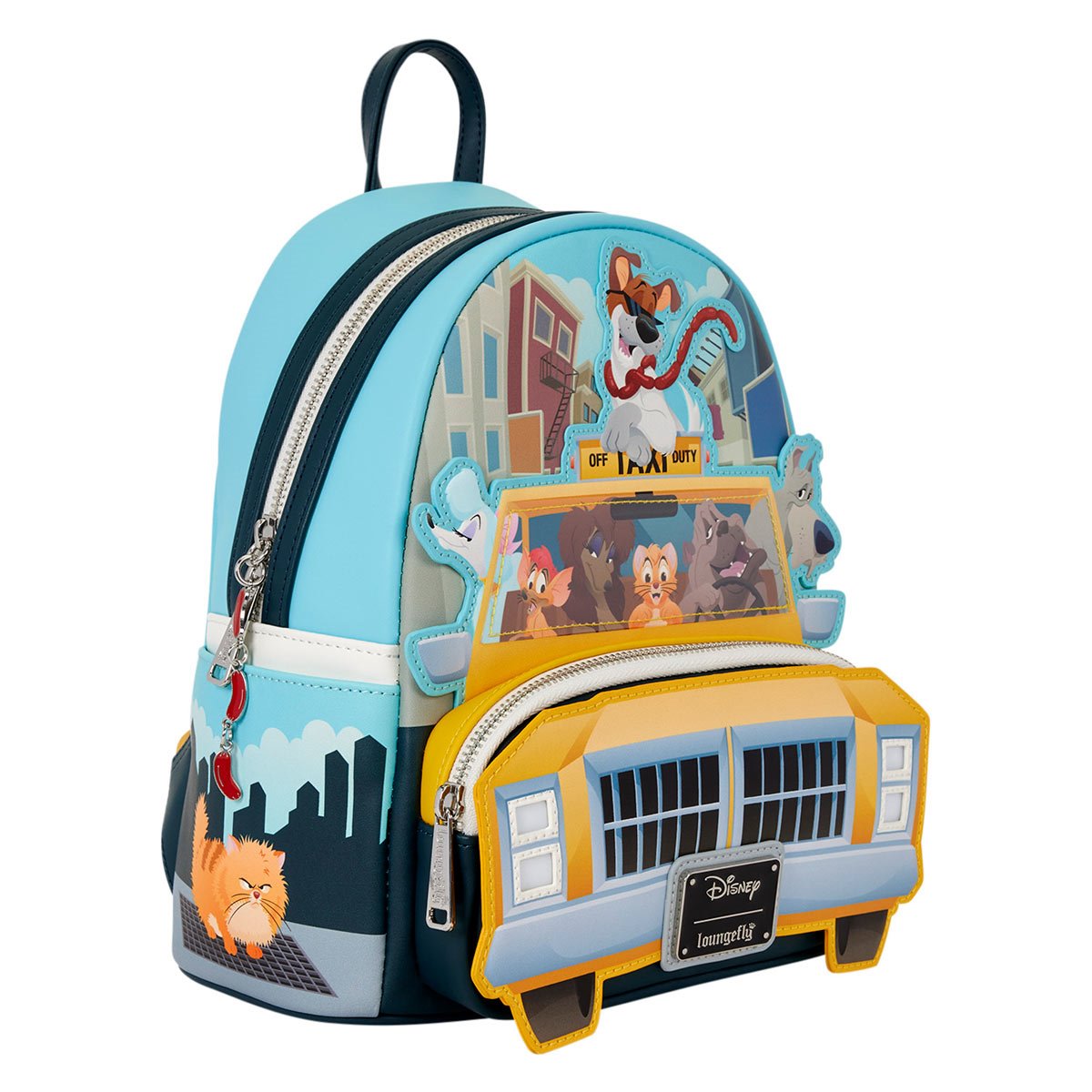 Oliver and Company Taxi Scene Mini-Backpack - Image 4