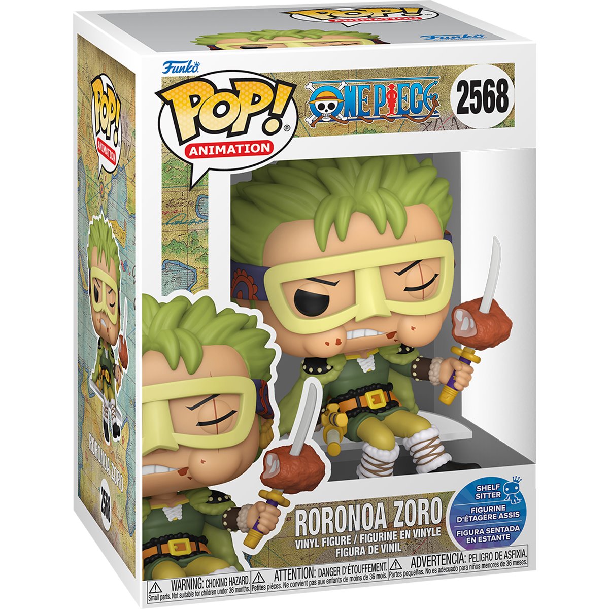 One Piece Elbaph Zoro Funko Pop! Vinyl Figure Shelf Sitter - Image 2