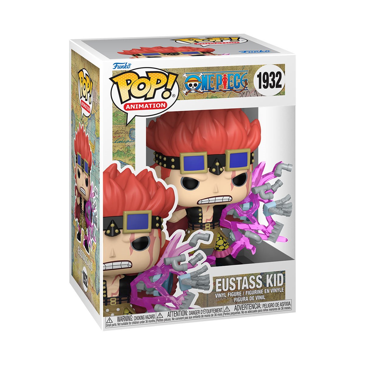 One Piece Eustass Kid Funko Pop Vinyl Figure #1932 - Image 2