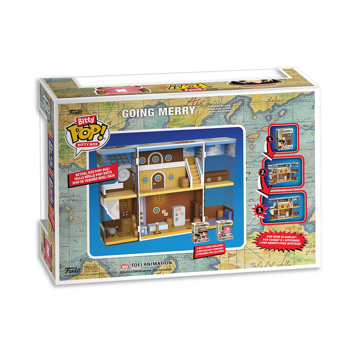 One Piece Going Merry Funko Bitty Pop! Box Playset - Image 6