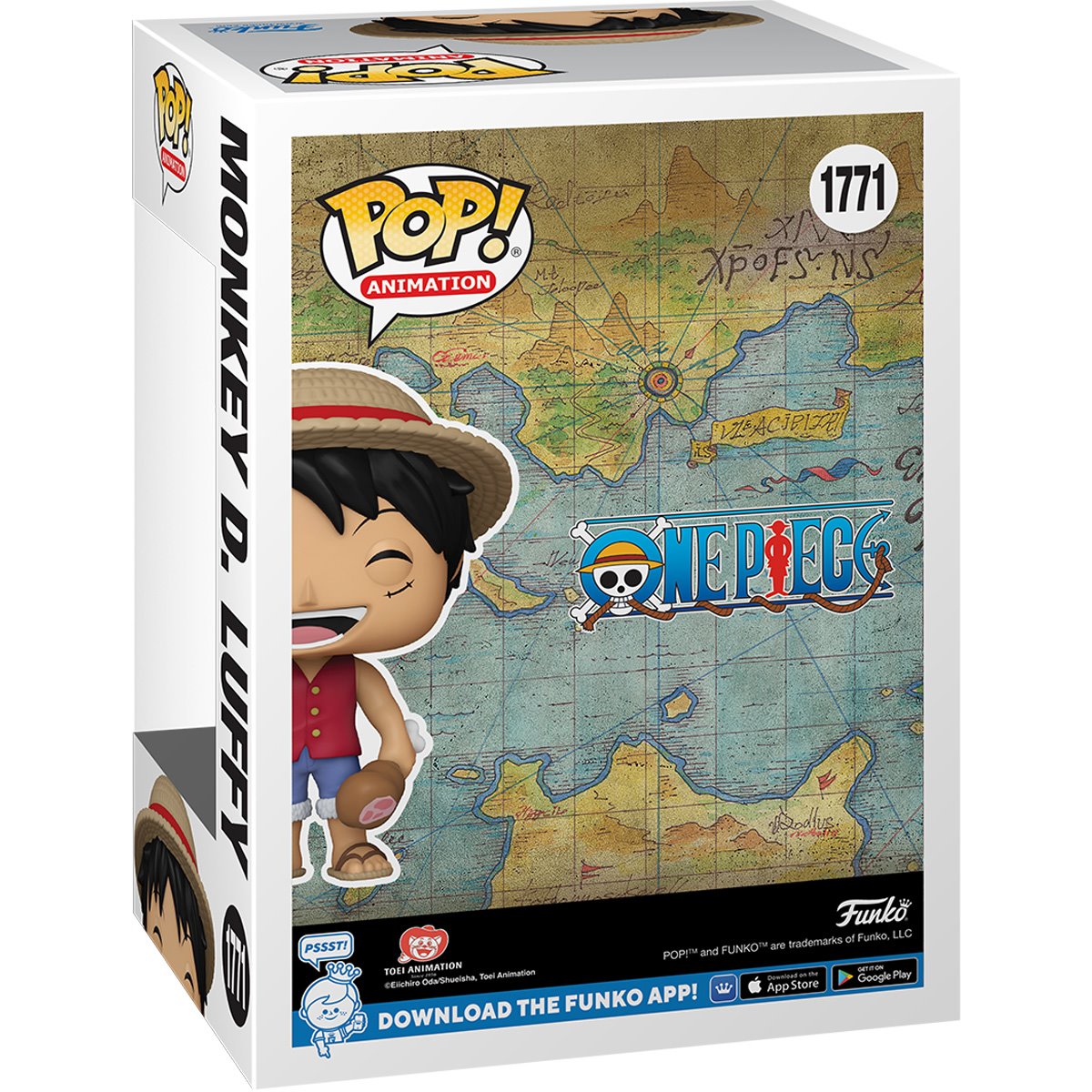 One Piece Luffy (2024) Funko Pop! Vinyl Figure #1771 - Image 3