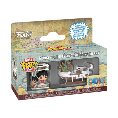 One Piece Monkey D. Luffy with Going Merry Funko Bitty Pop! Ride - Image 5