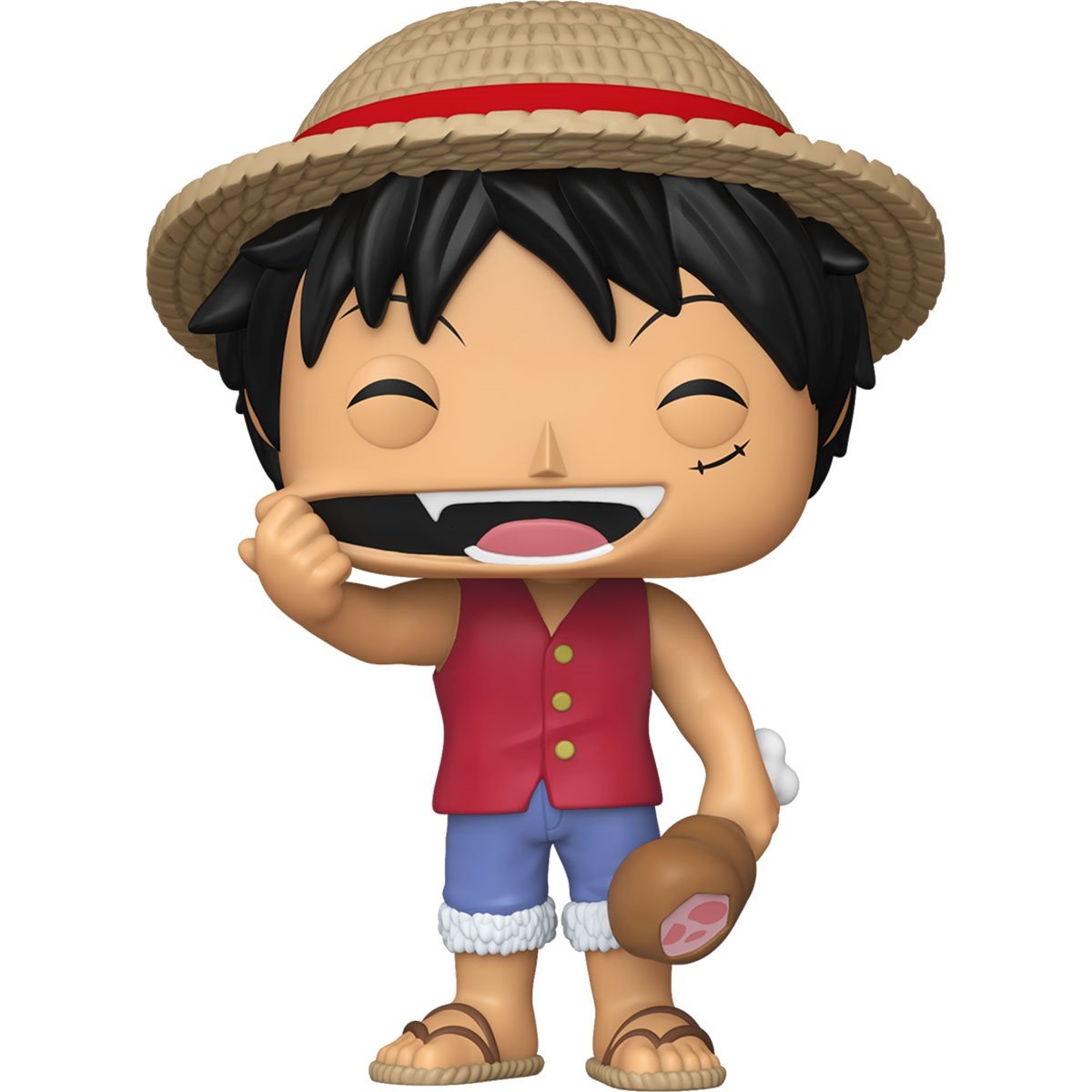 One Piece Monkey D. Luffy with Meat Jumbo 10-Inch Funko Pop! Vinyl Figure #1945 - Image 2
